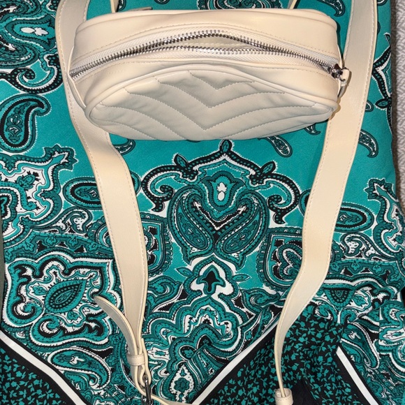 Torrid Faux Leather Quilted Belt Bag in Cream - Picture 14 of 14